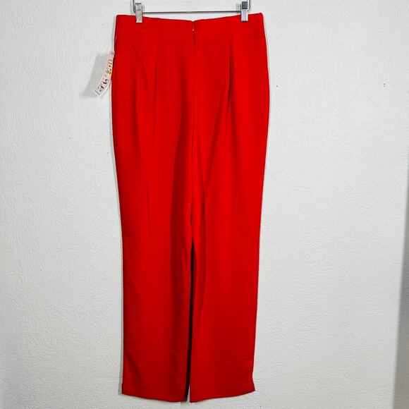 NEW! Kemp Collection Formal Trouser Pants Red - 12 - Picture 5 of 6